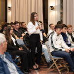 Στιγμιότυπο από την εκδήλωση «Κεφαλονιά, γέφυρα της ναυτιλίας» στο Πνευματικό Κέντρο Βεργωτή